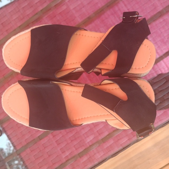 Sandals high heels wedges - Picture 2 of 6